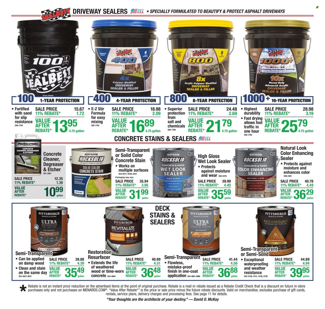 Menards ad - 08/27/2026 - 09/07/2026. Page 5