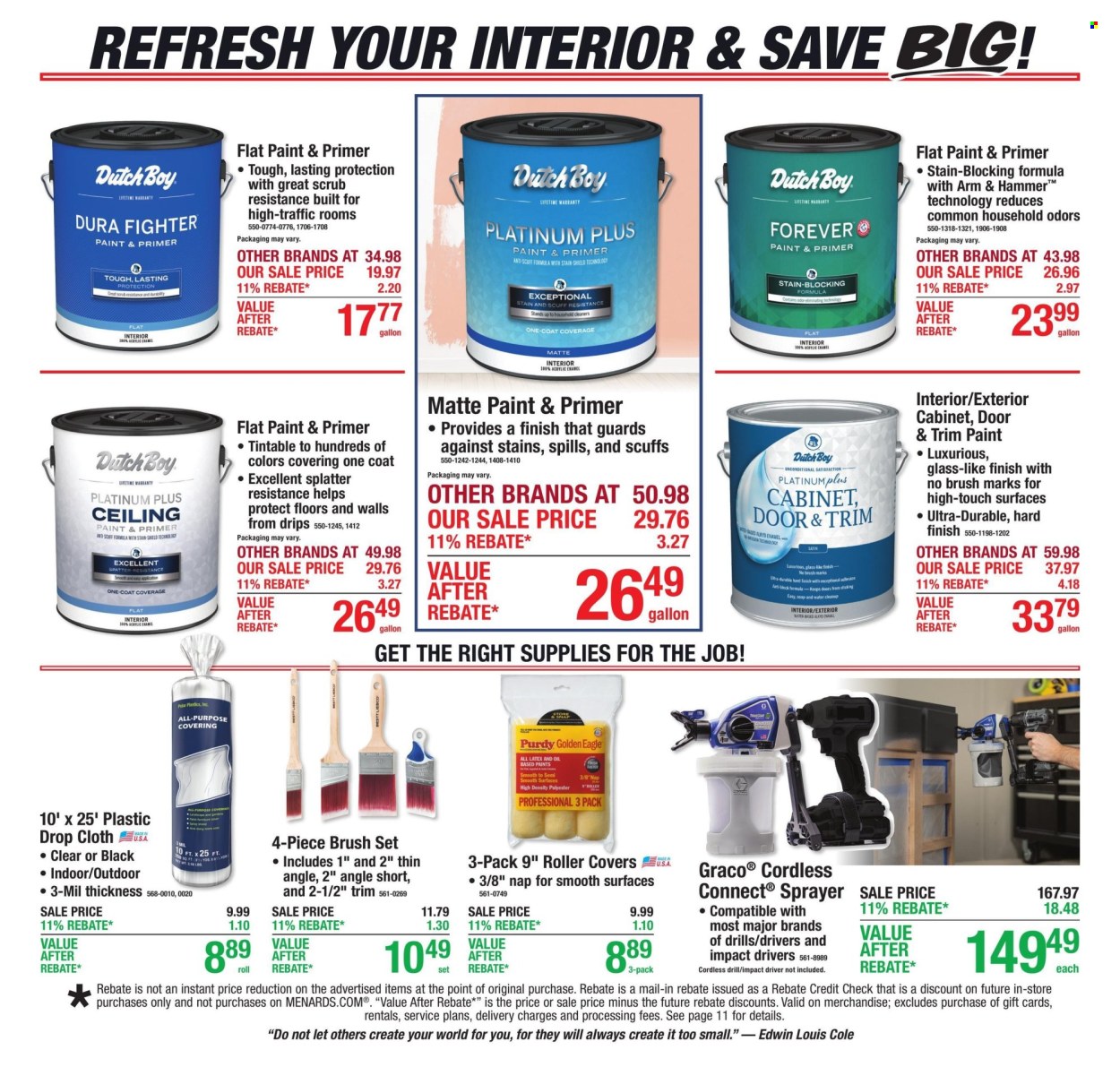 Menards ad - 08/27/2026 - 09/07/2026. Page 11