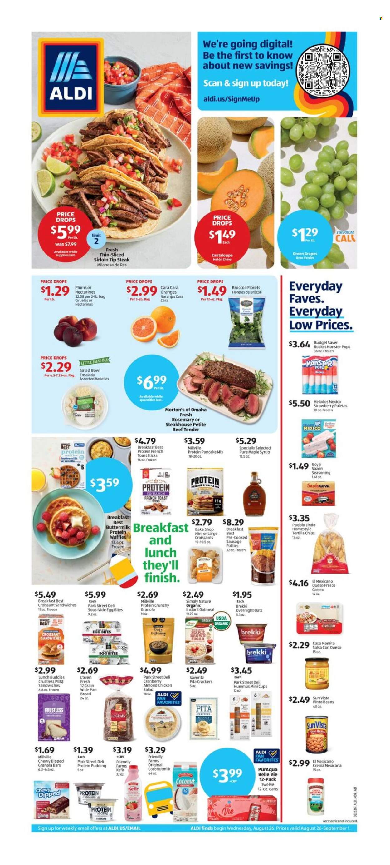 ALDI ad - 08/26/2026 - 09/01/2026. Page 1