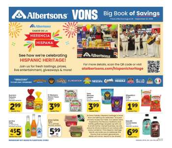 Albertsons Flyer - 08/26/2026 - 09/22/2026.