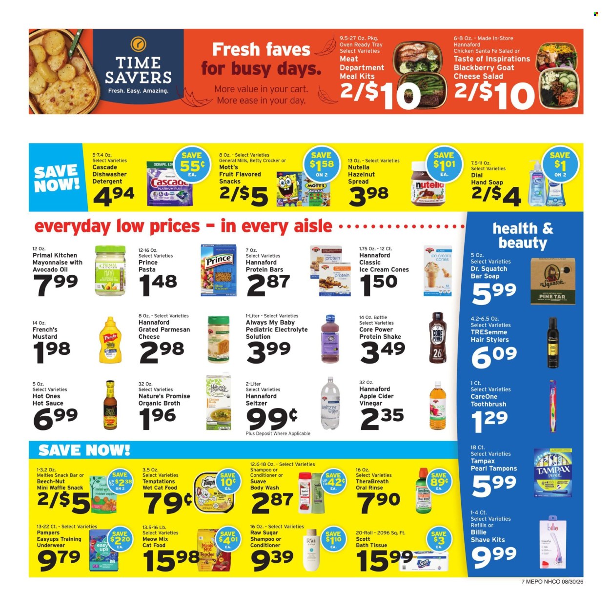 Hannaford ad - 08/30/2026 - 09/05/2026. Page 7