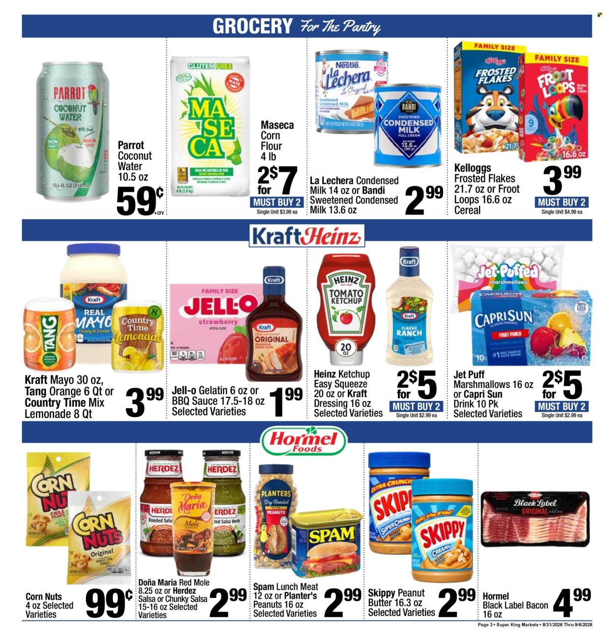 Super King Markets ad - 08/31/2026 - 09/06/2026. Page 3