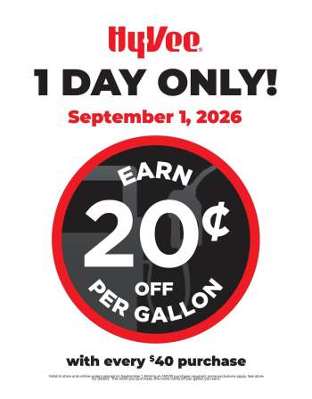 Hy-Vee Flyer - 09/01/2026 - 09/01/2026.
