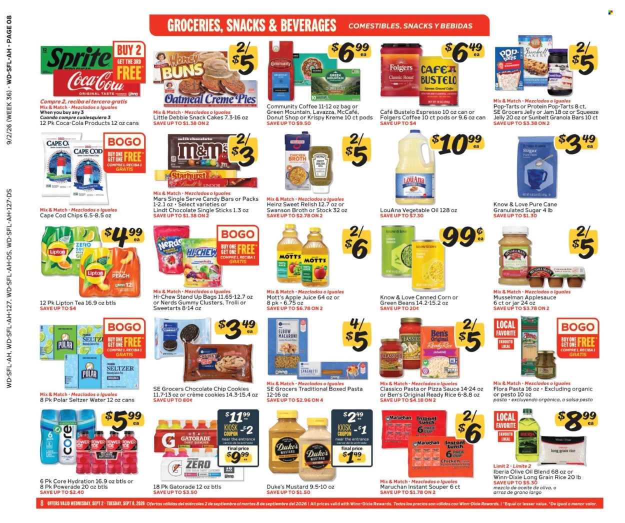 Winn Dixie ad - 09/02/2026 - 09/08/2026. Page 8
