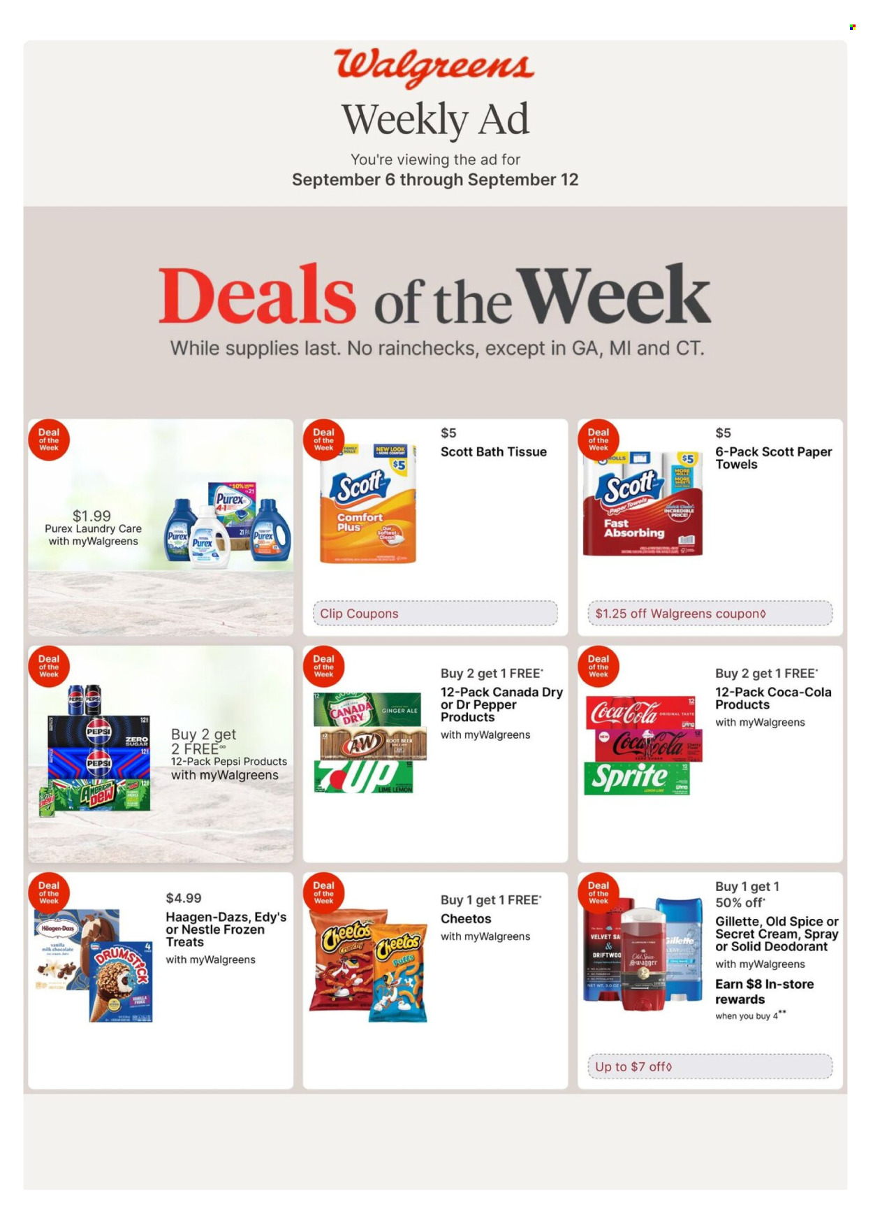 Walgreens ad - 09/06/2026 - 09/12/2026. Page 1