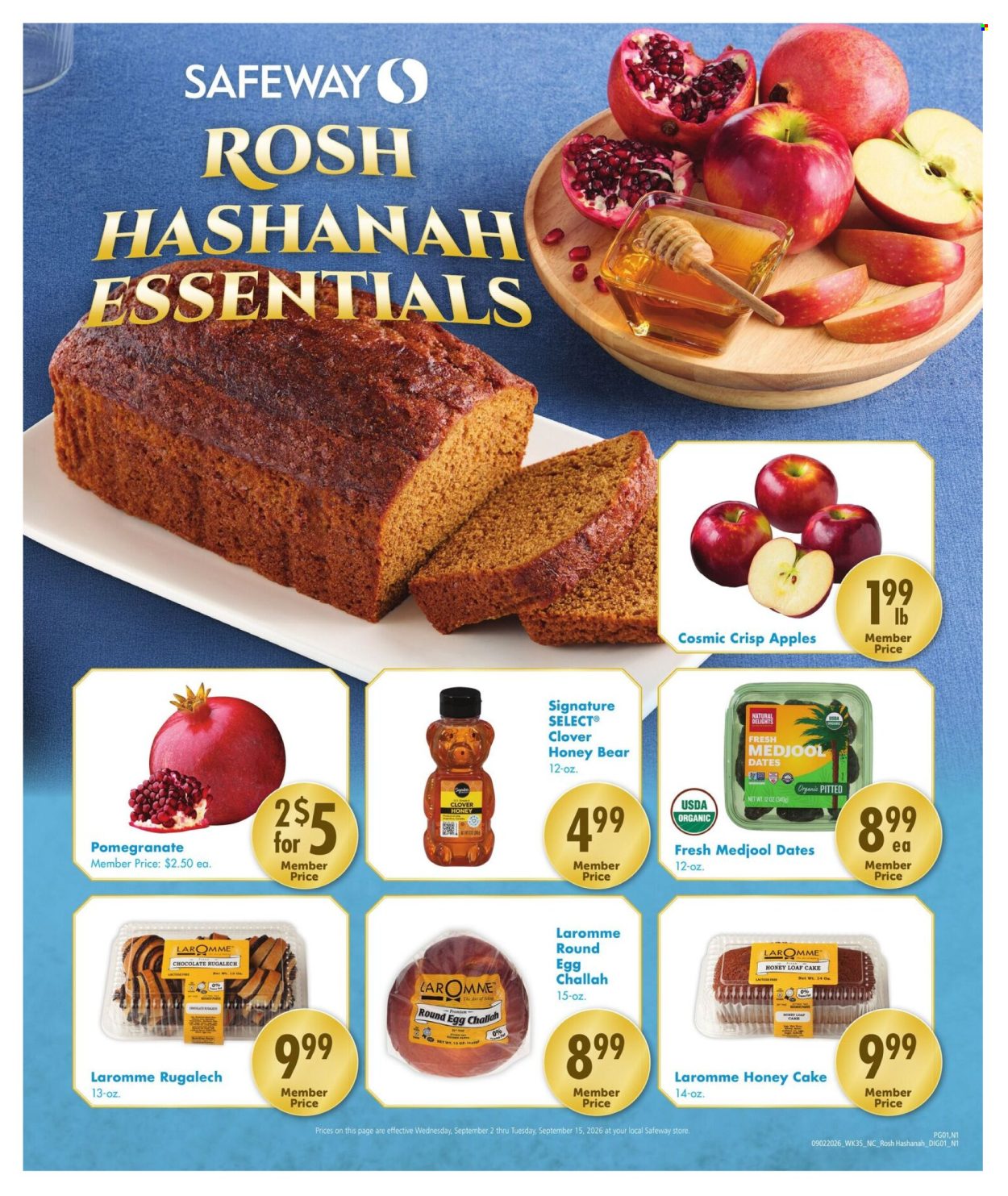 Safeway ad - 09/02/2026 - 09/15/2026. Page 1