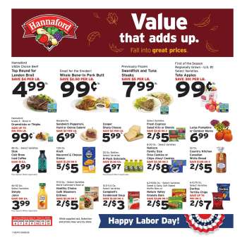 Hannaford Flyer - 09/06/2026 - 09/12/2026.