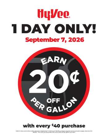 Hy-Vee Flyer - 09/07/2026 - 09/07/2026.