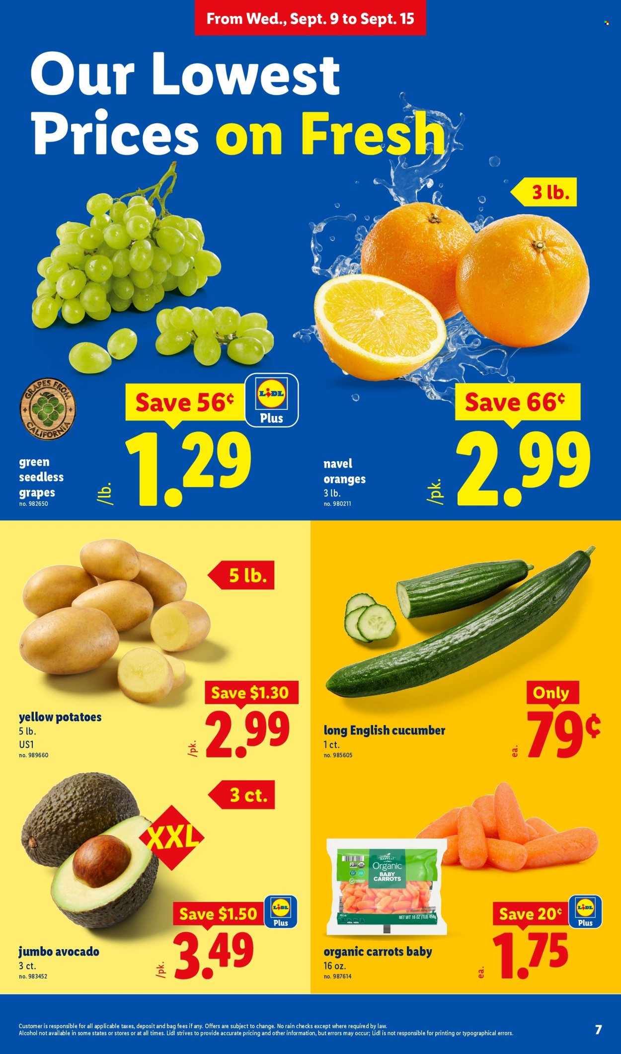 Lidl ad - 09/09/2026 - 09/15/2026. Page 7