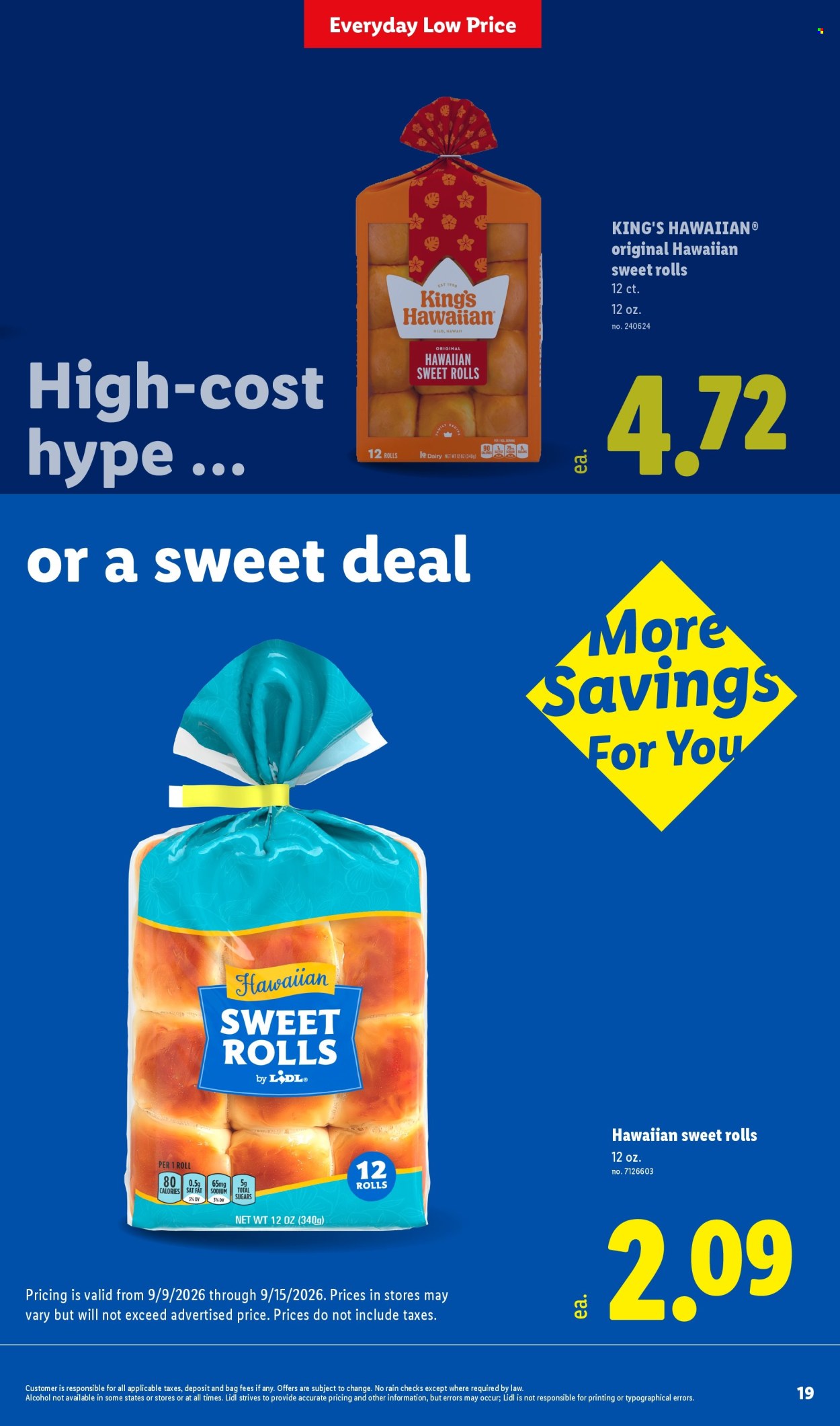 Lidl ad - 09/09/2026 - 09/15/2026. Page 19