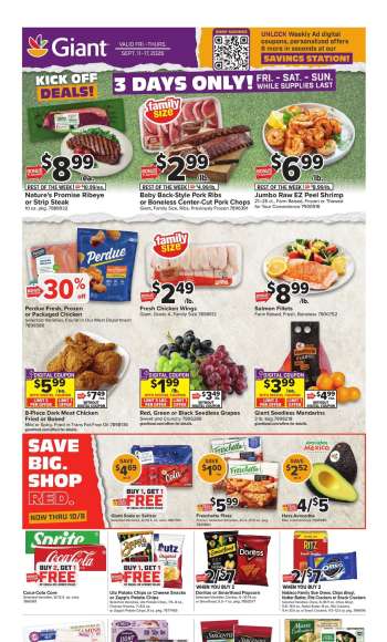 Giant Food Flyer - 09/11/2026 - 09/17/2026.