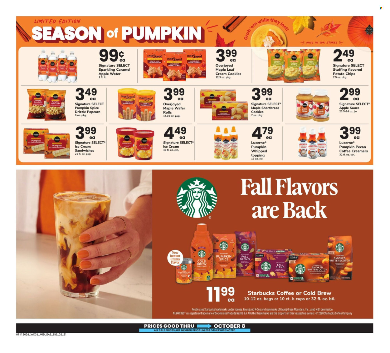Safeway ad - 09/11/2026 - 10/08/2026. Page 2