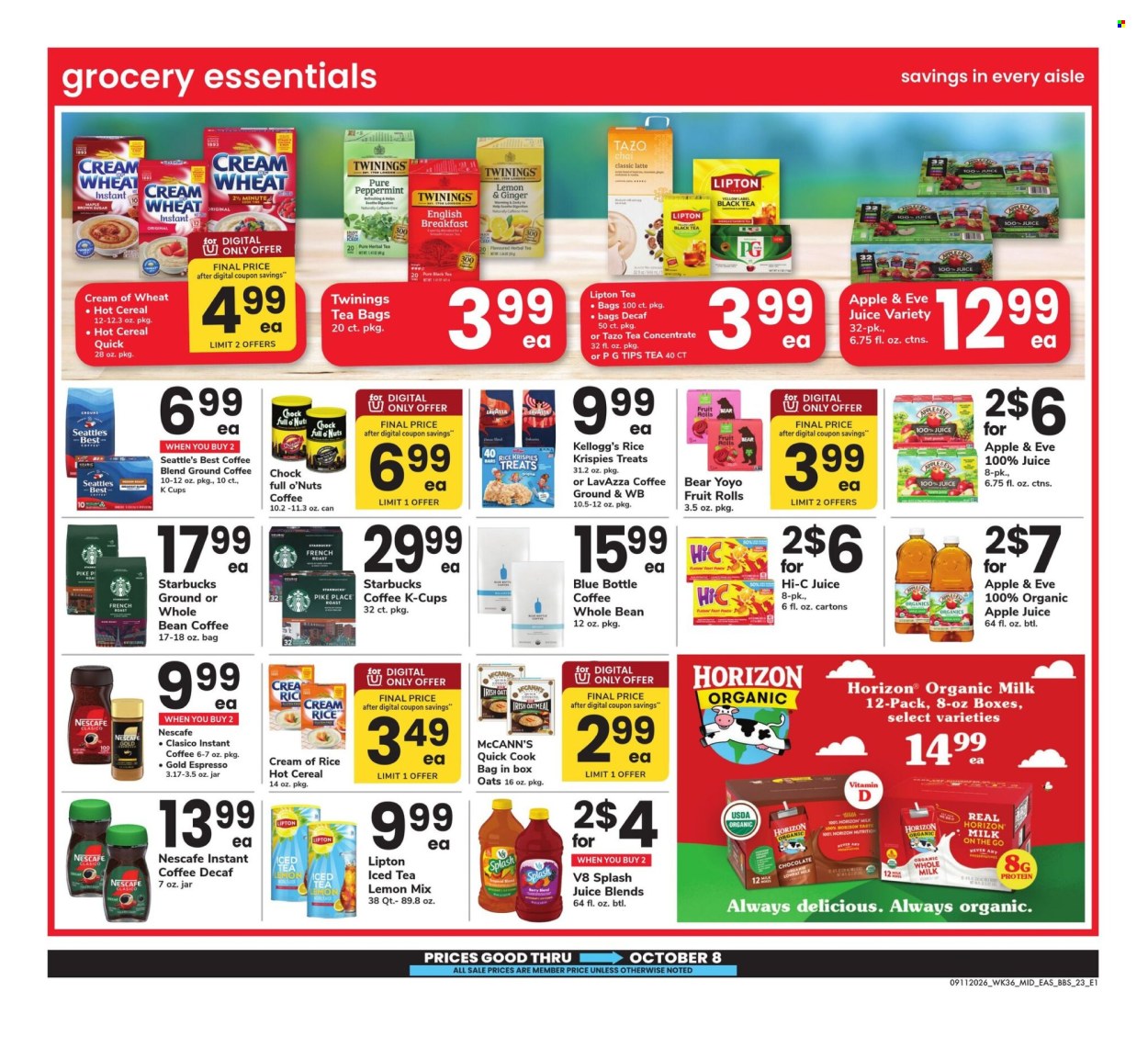 Safeway ad - 09/11/2026 - 10/08/2026. Page 23