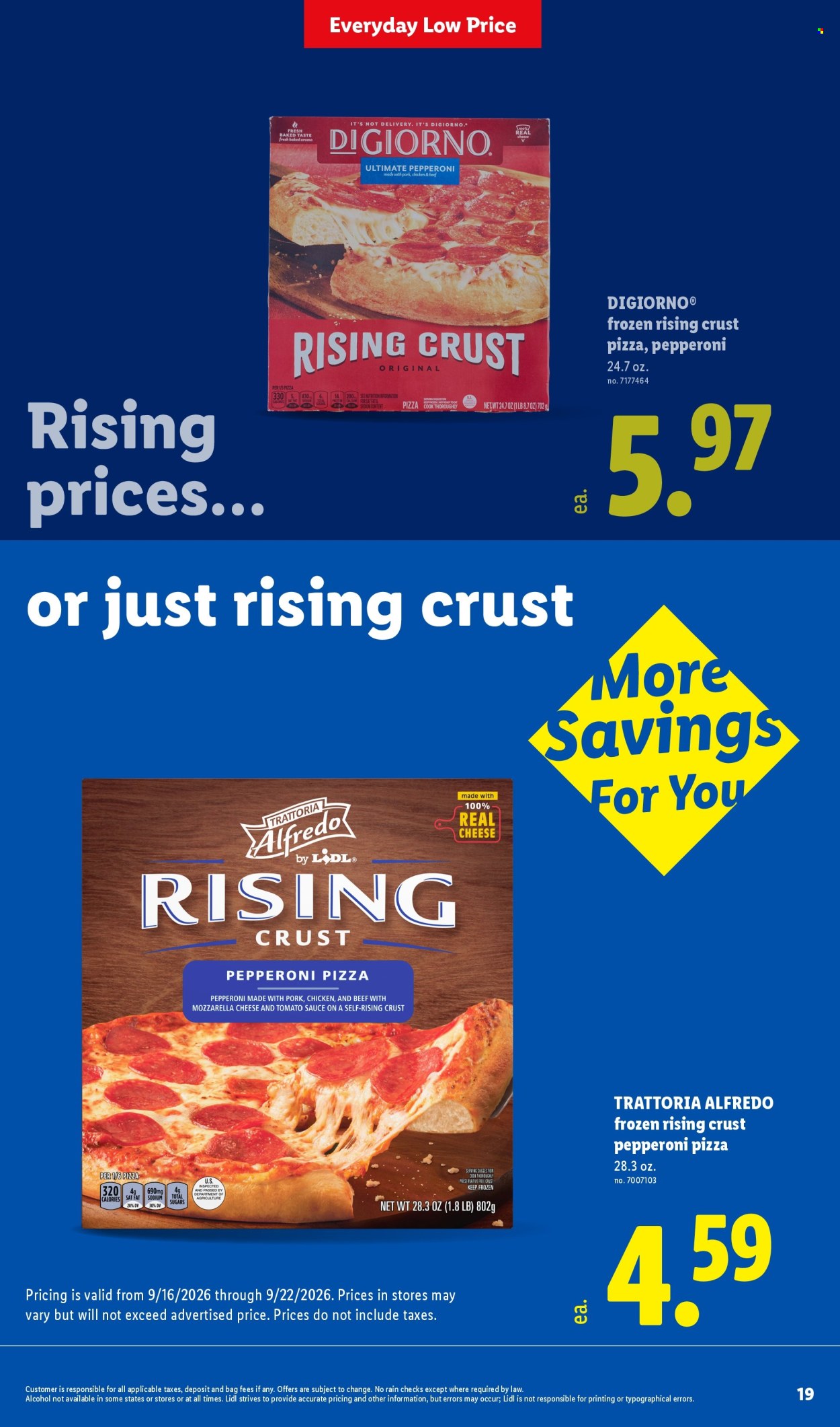 Lidl ad - 09/16/2026 - 09/22/2026. Page 19