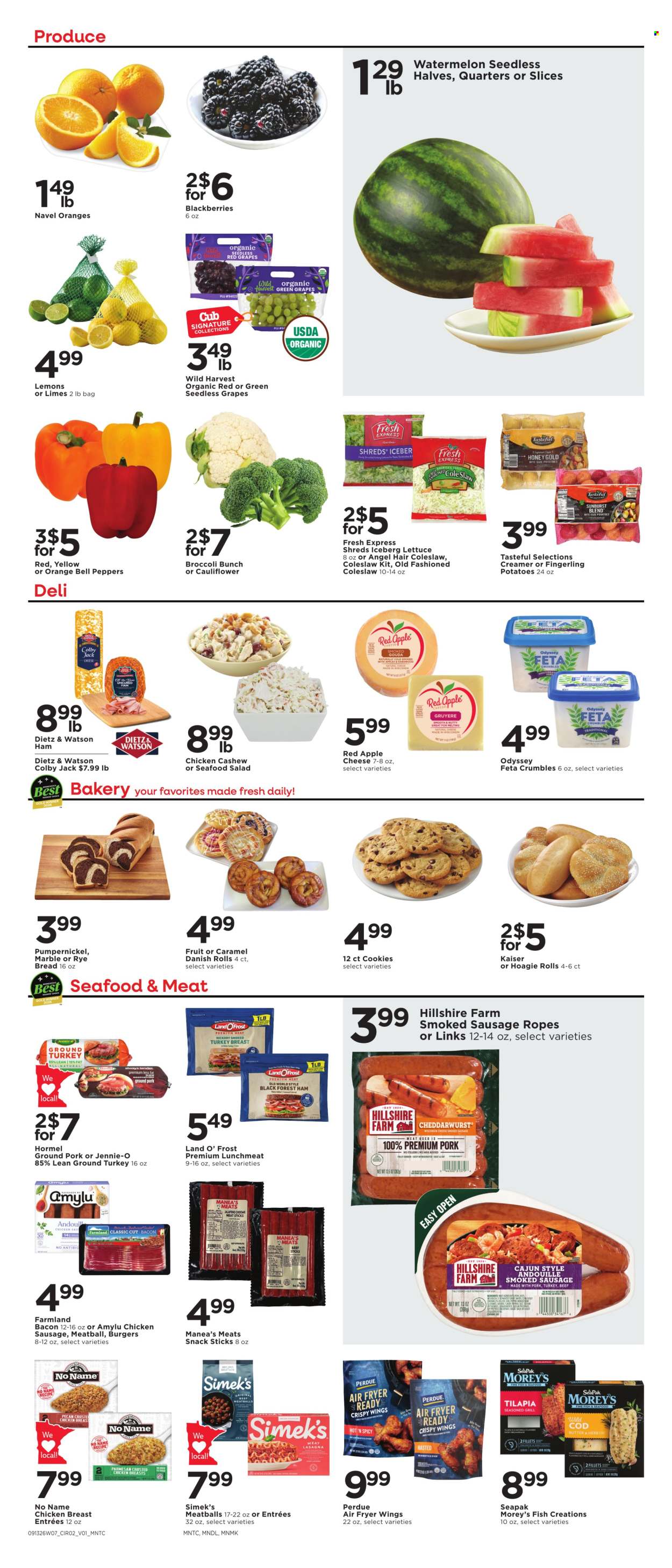 Cub Foods ad - 09/13/2026 - 09/19/2026. Page 3