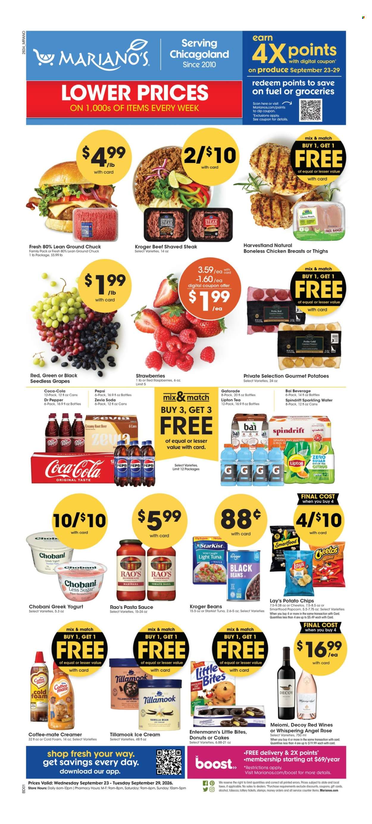 Mariano’s ad - 09/23/2026 - 09/29/2026. Page 1
