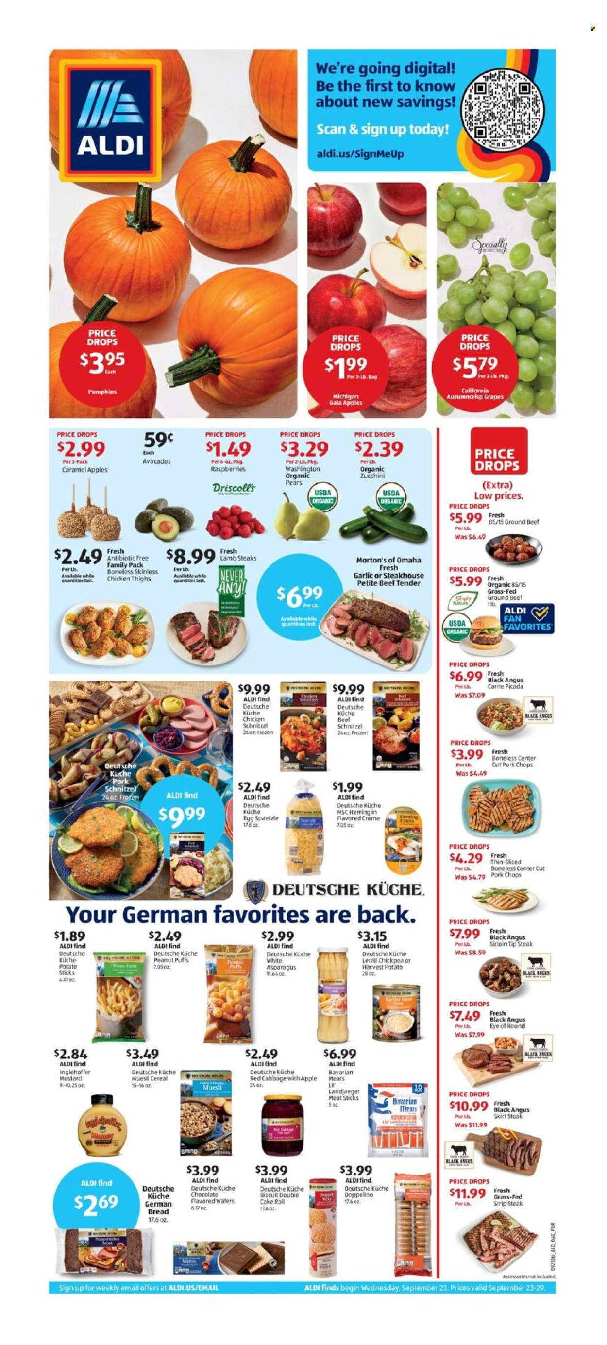 ALDI ad - 09/23/2026 - 09/29/2026. Page 1