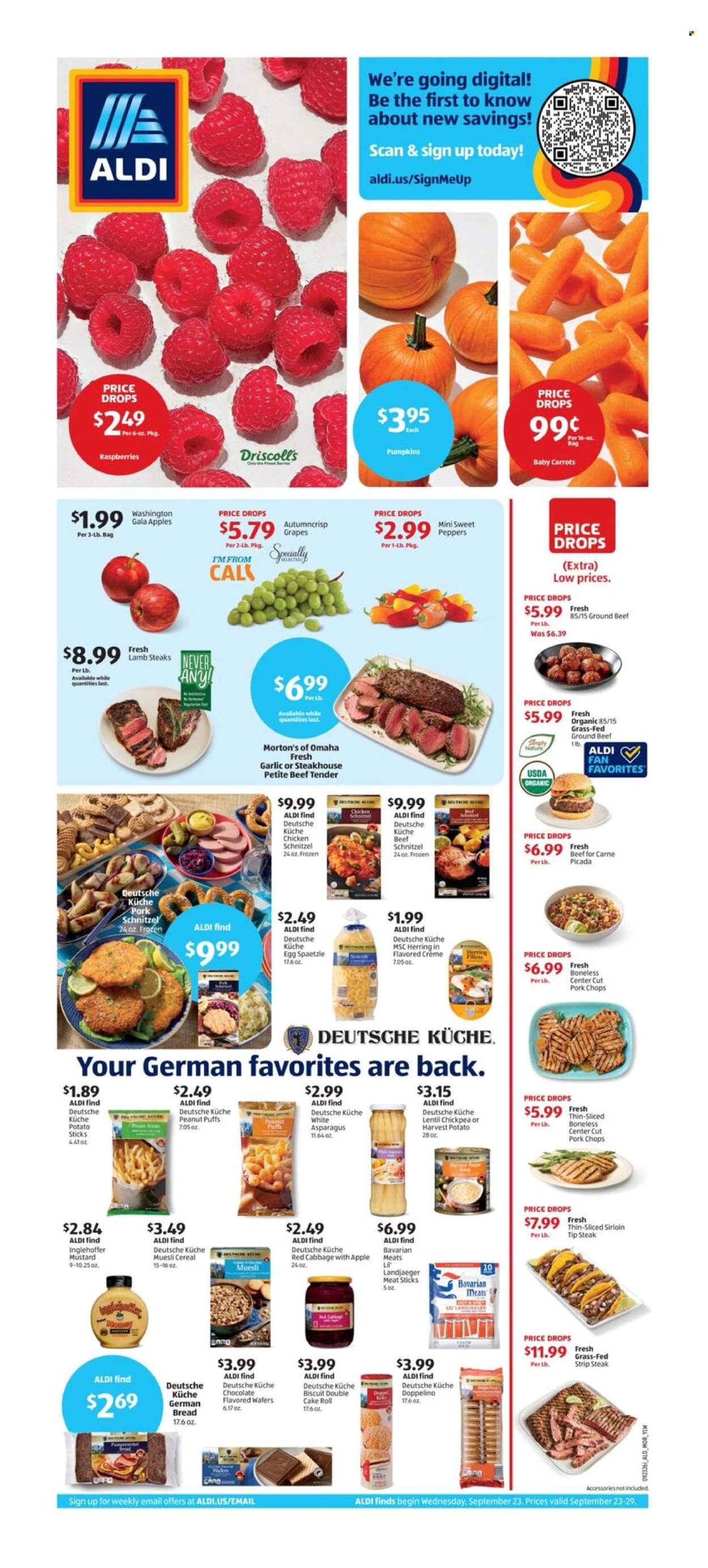 ALDI ad - 09/23/2026 - 09/29/2026. Page 1