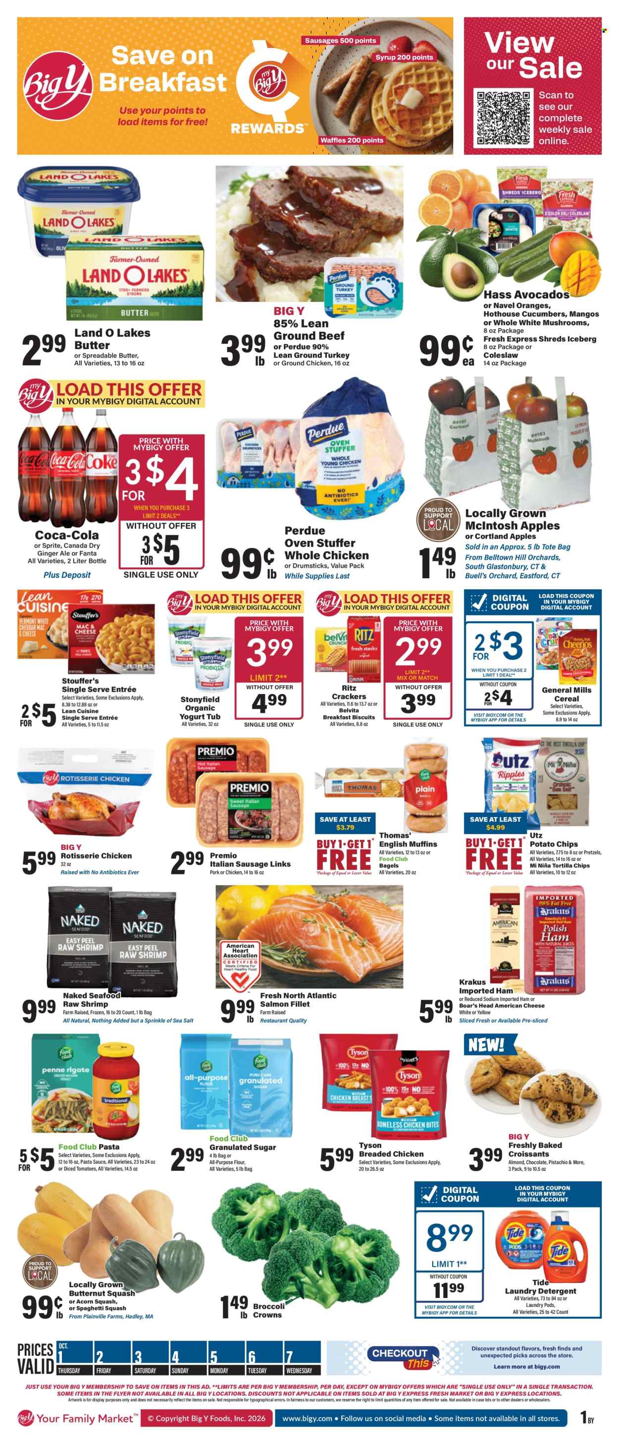 Big Y ad - 10/01/2026 - 10/07/2026. Page 1
