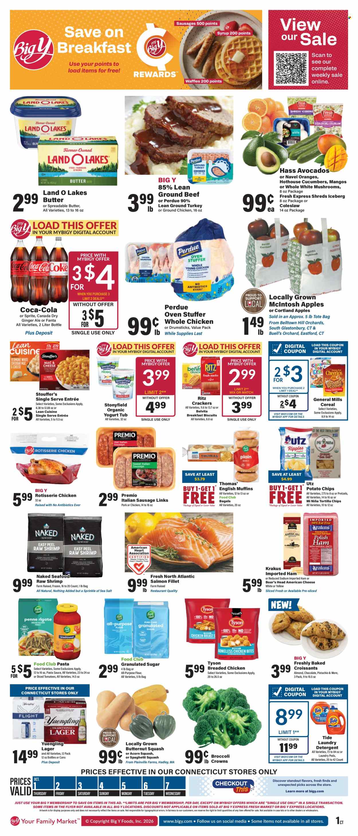 Big Y ad - 10/01/2026 - 10/07/2026. Page 1