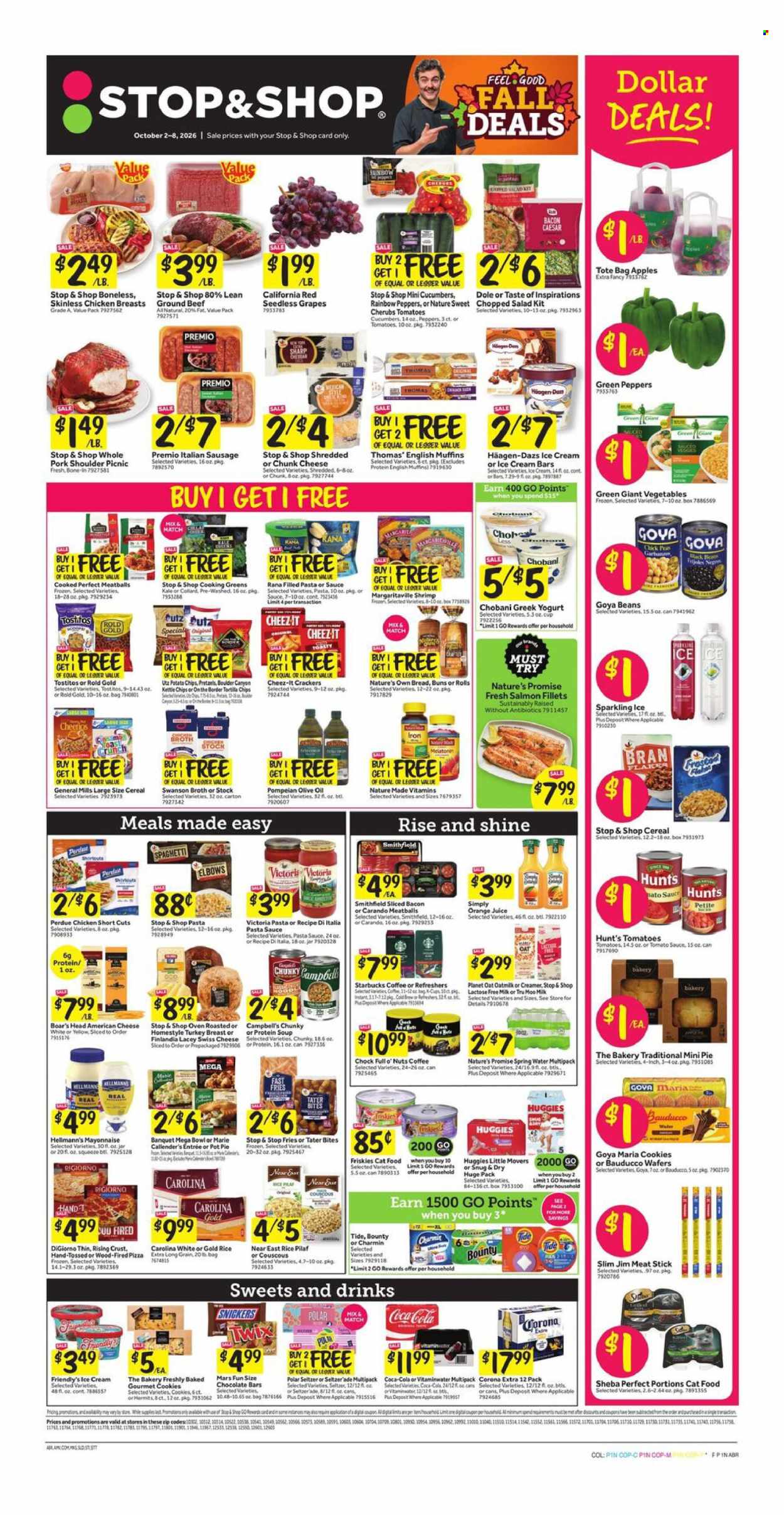 Stop & Shop ad - 10/02/2026 - 10/08/2026. Page 1