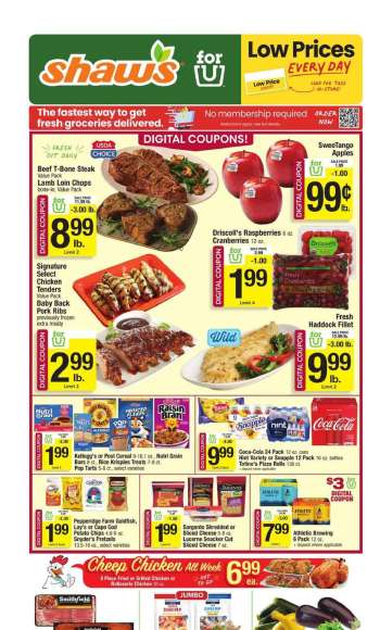 Shaw’s Flyer - 10/02/2026 - 10/08/2026.