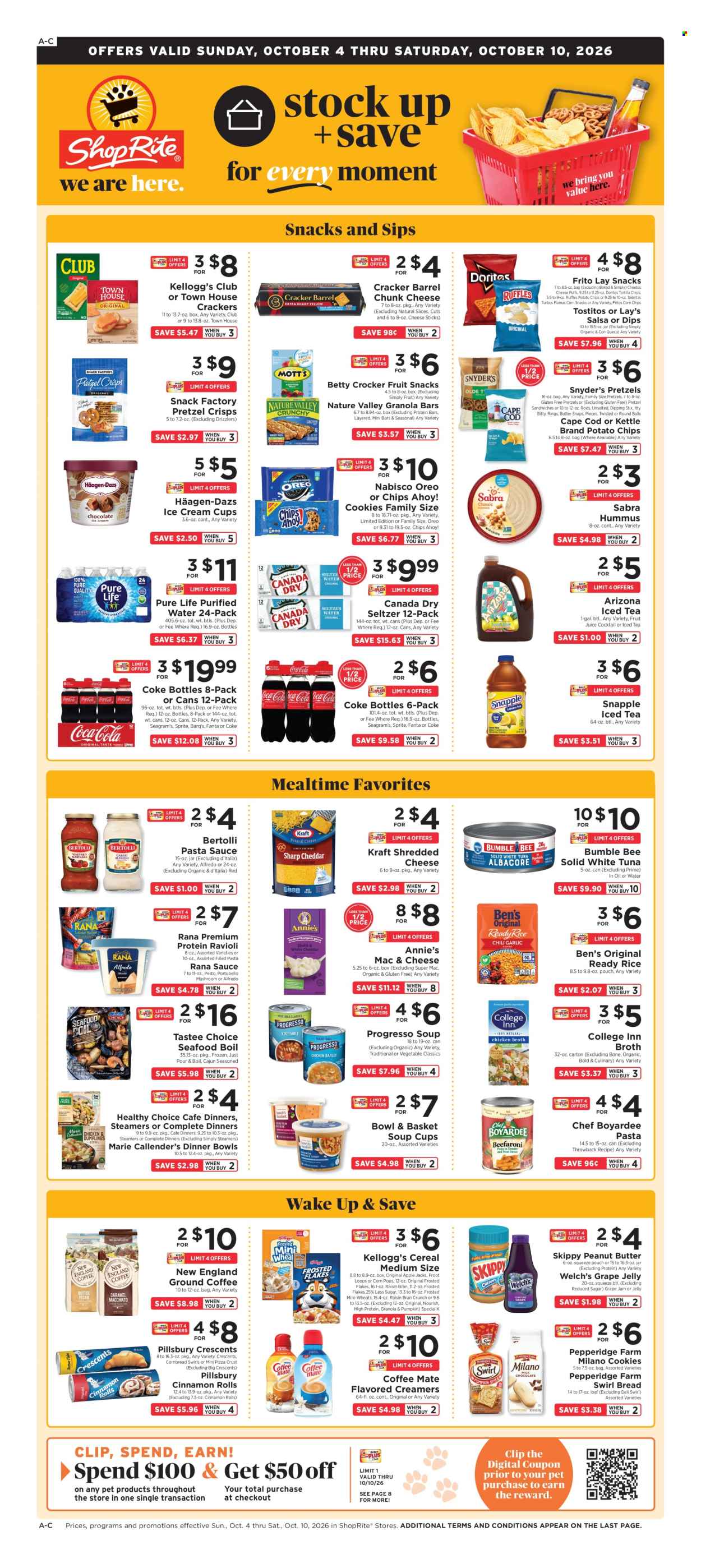 ShopRite ad - 10/04/2026 - 10/10/2026. Page 1