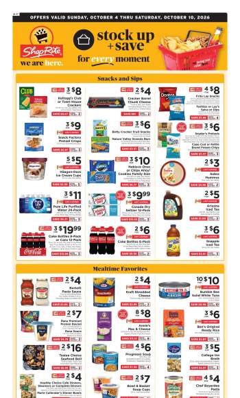 ShopRite Flyer - 10/04/2026 - 10/10/2026.
