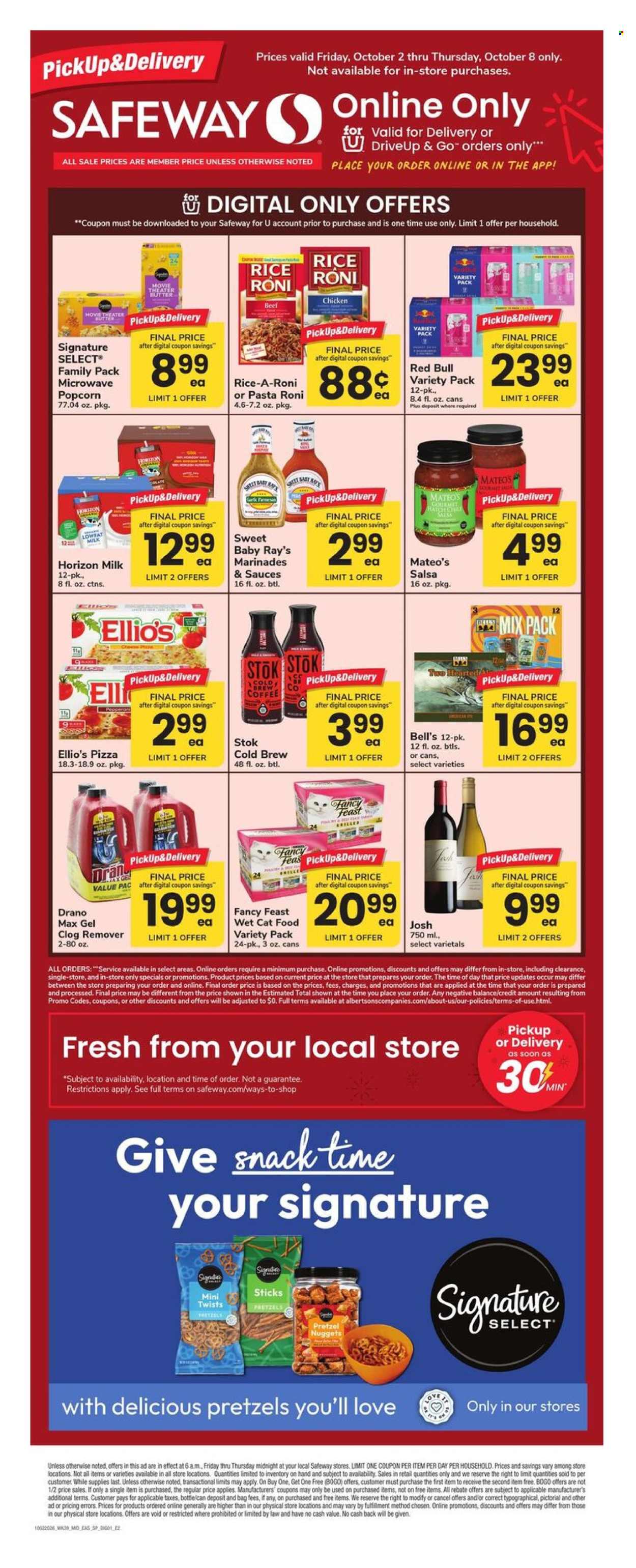 Safeway ad - 10/02/2026 - 10/08/2026. Page 1
