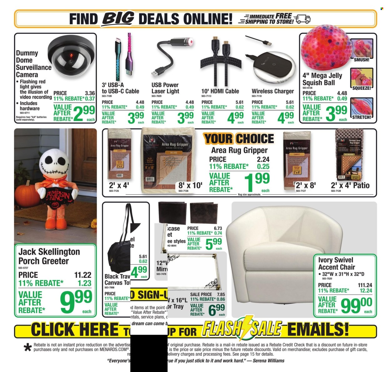 Menards ad - 10/01/2026 - 10/11/2026. Page 2