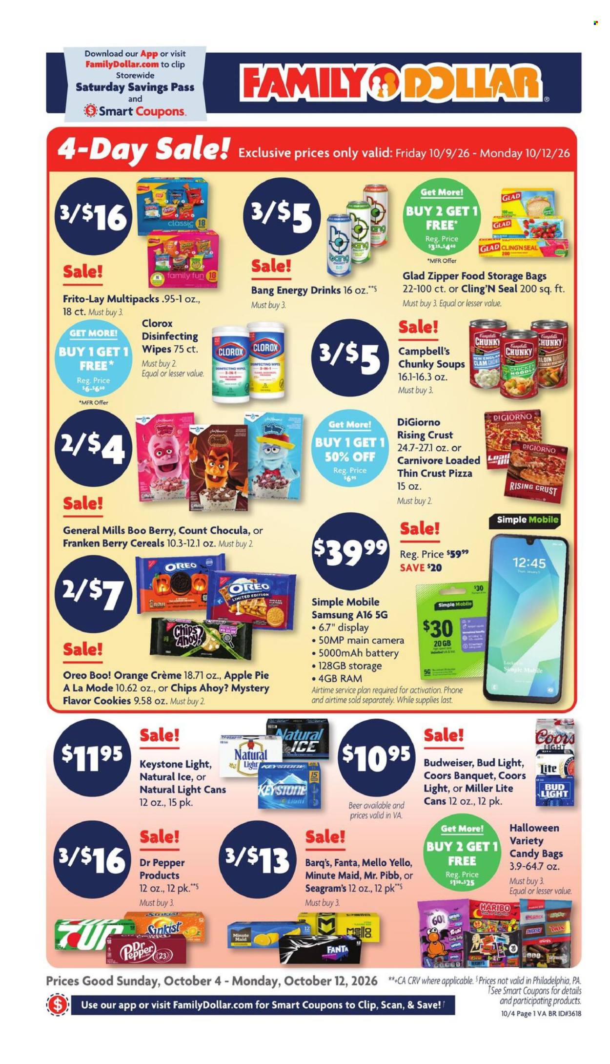 Family Dollar ad - 10/04/2026 - 10/12/2026. Page 1