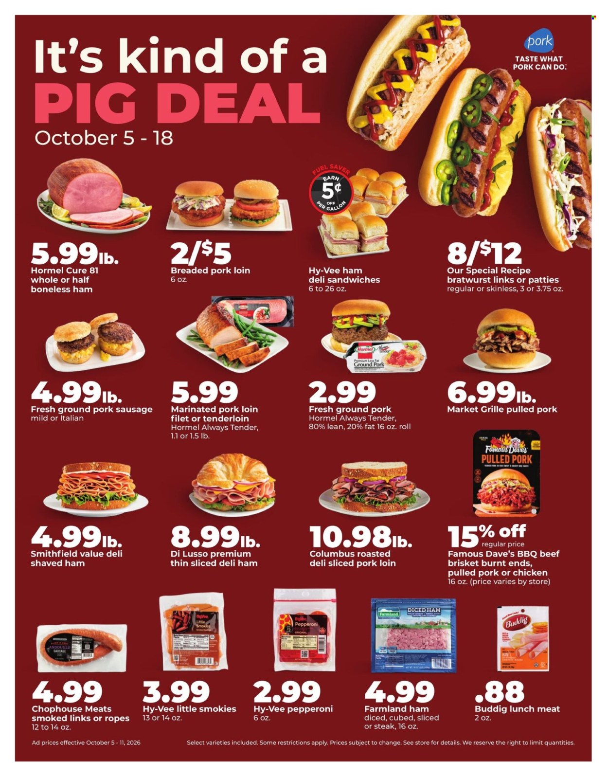 Hy-Vee ad - 10/05/2026 - 10/11/2026. Page 13