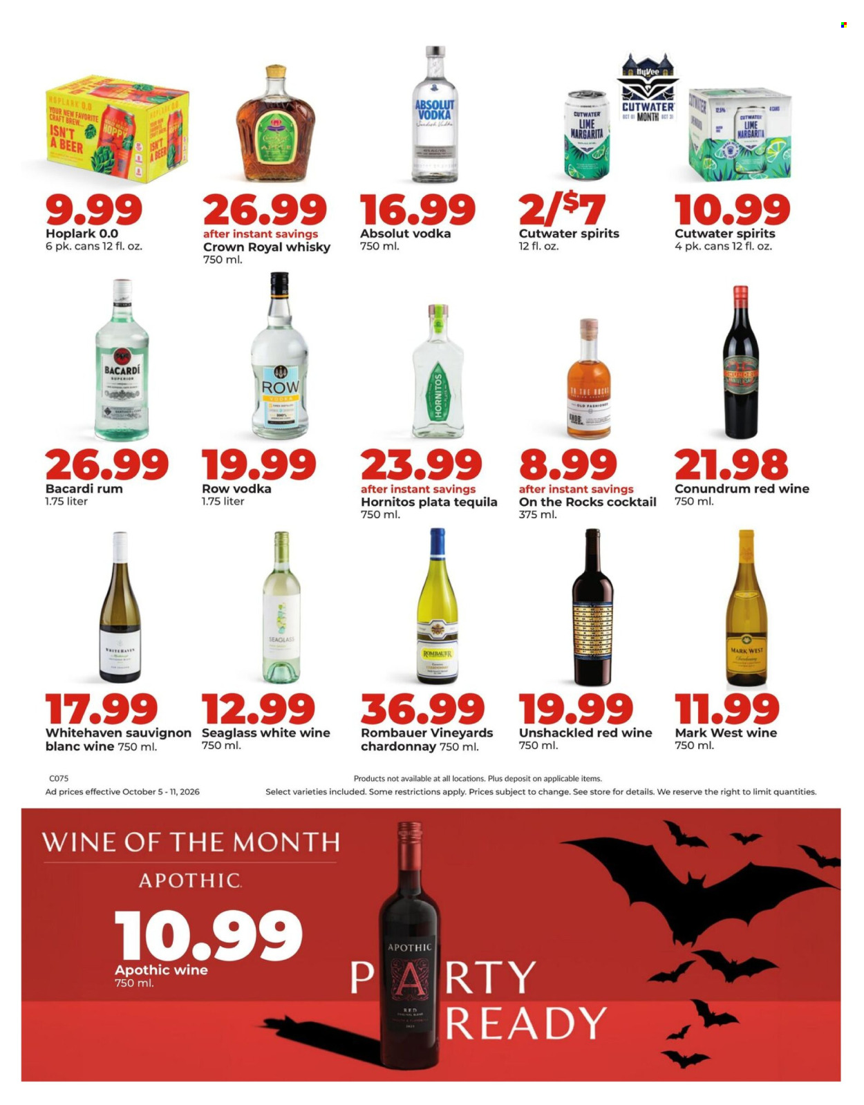Hy-Vee ad - 10/05/2026 - 10/11/2026. Page 43