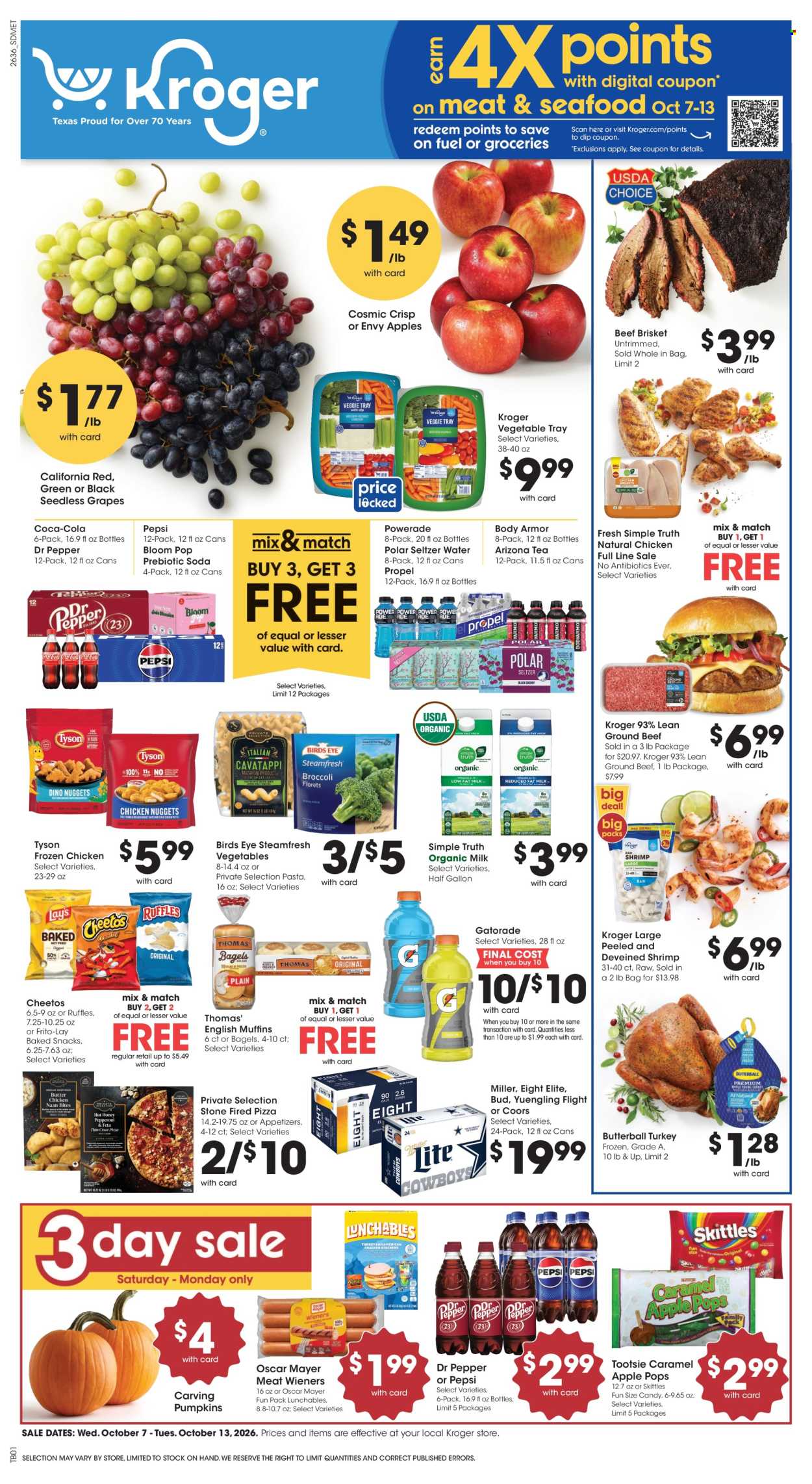 Kroger ad - 10/07/2026 - 10/13/2026. Page 1