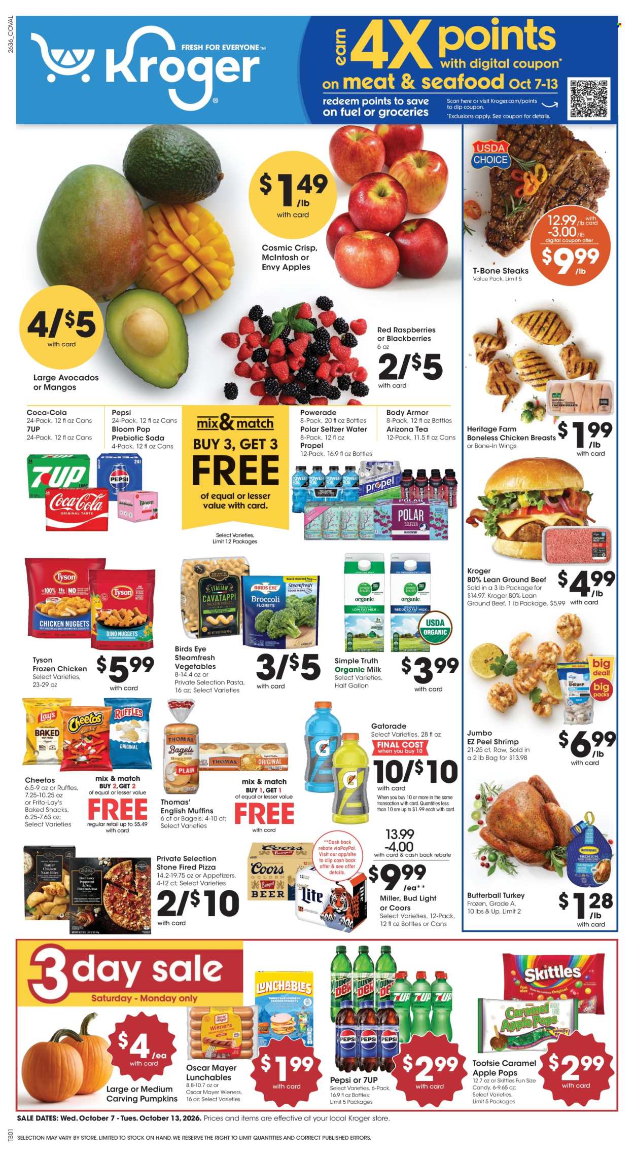 Kroger ad - 10/07/2026 - 10/13/2026. Page 1