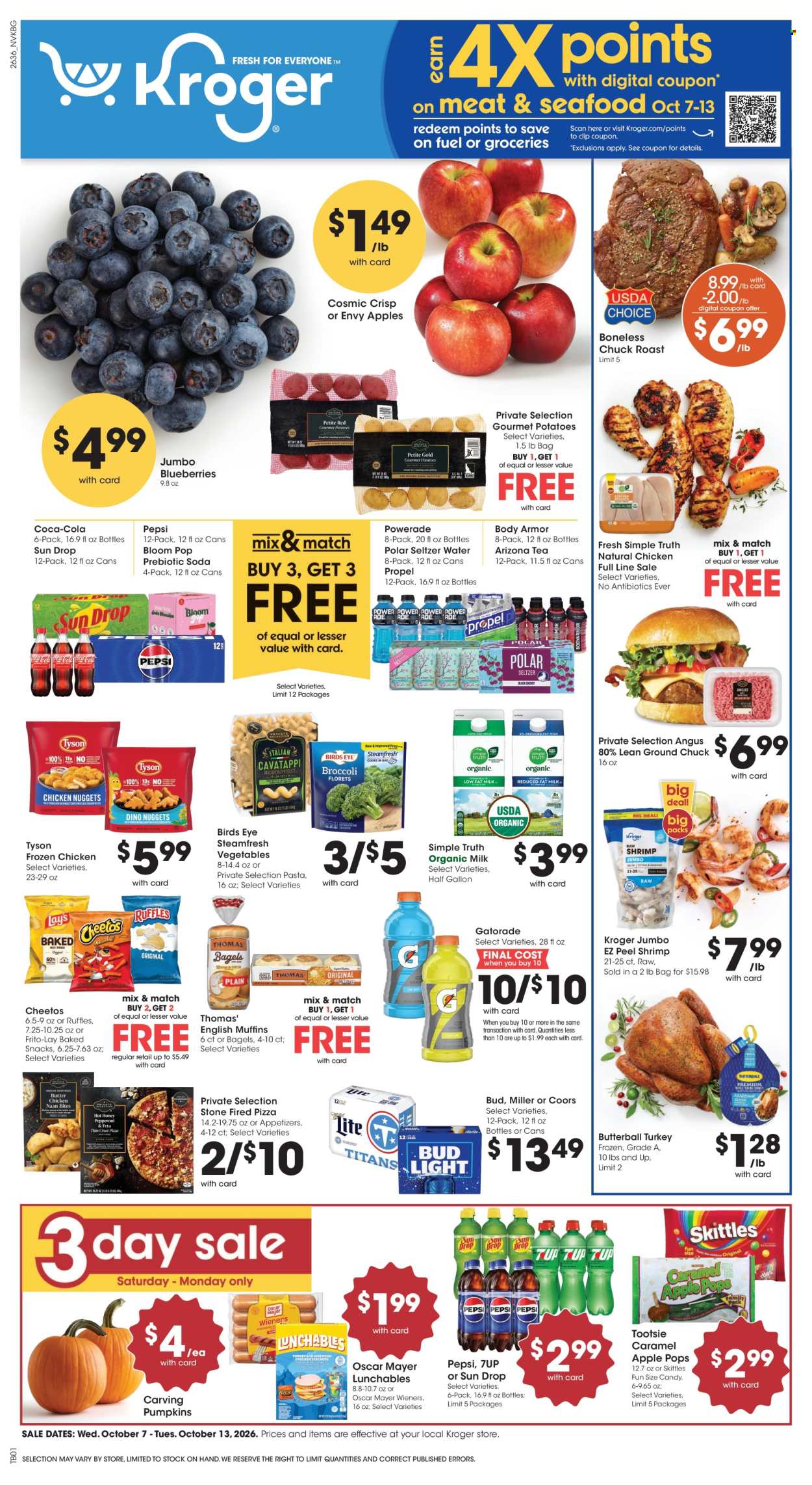 Kroger ad - 10/07/2026 - 10/13/2026. Page 1