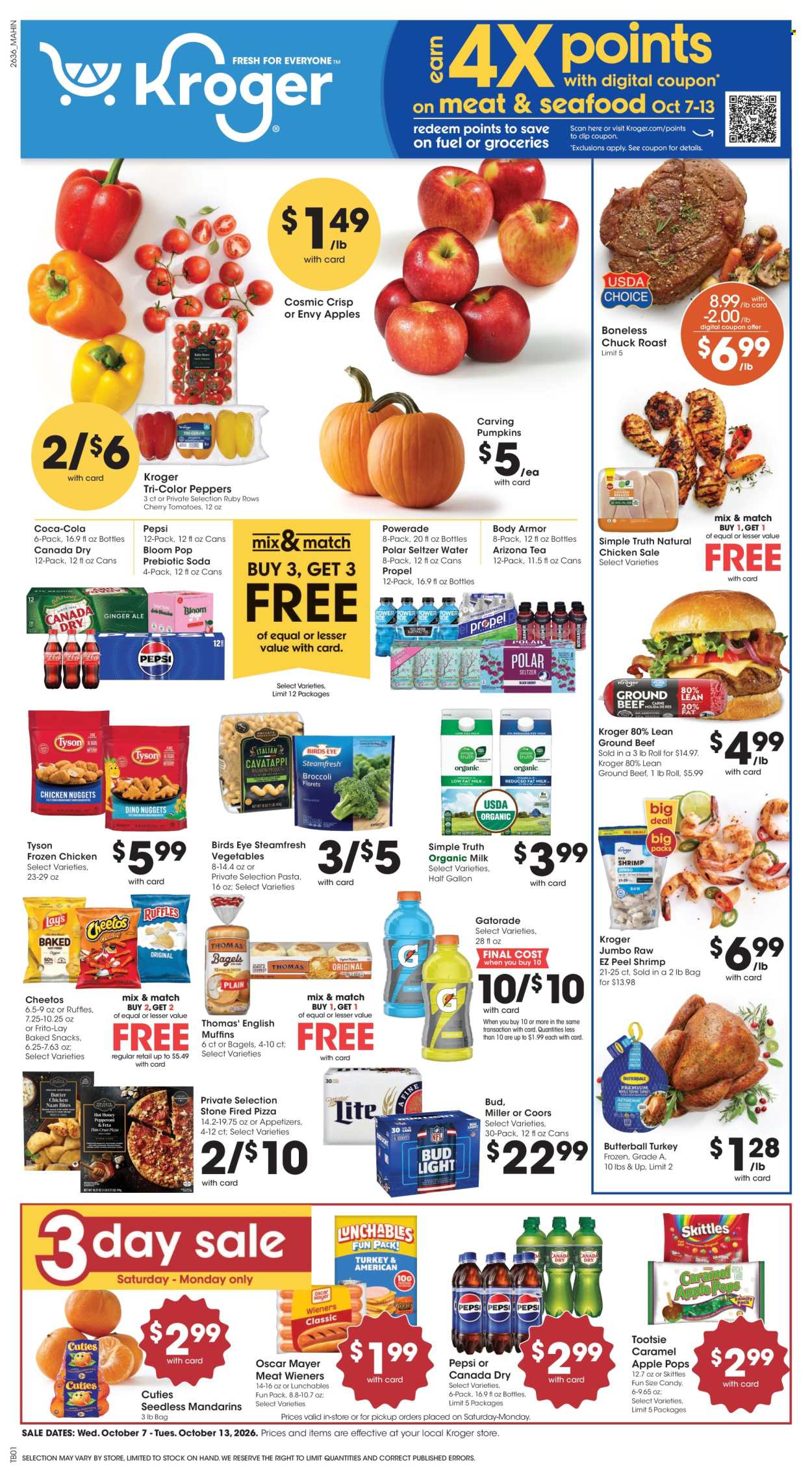 Kroger ad - 10/07/2026 - 10/13/2026. Page 1