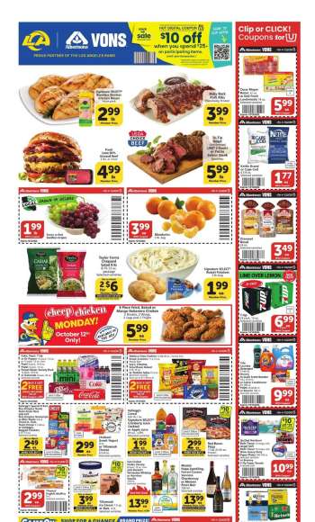 Vons Flyer - 10/07/2026 - 10/13/2026.