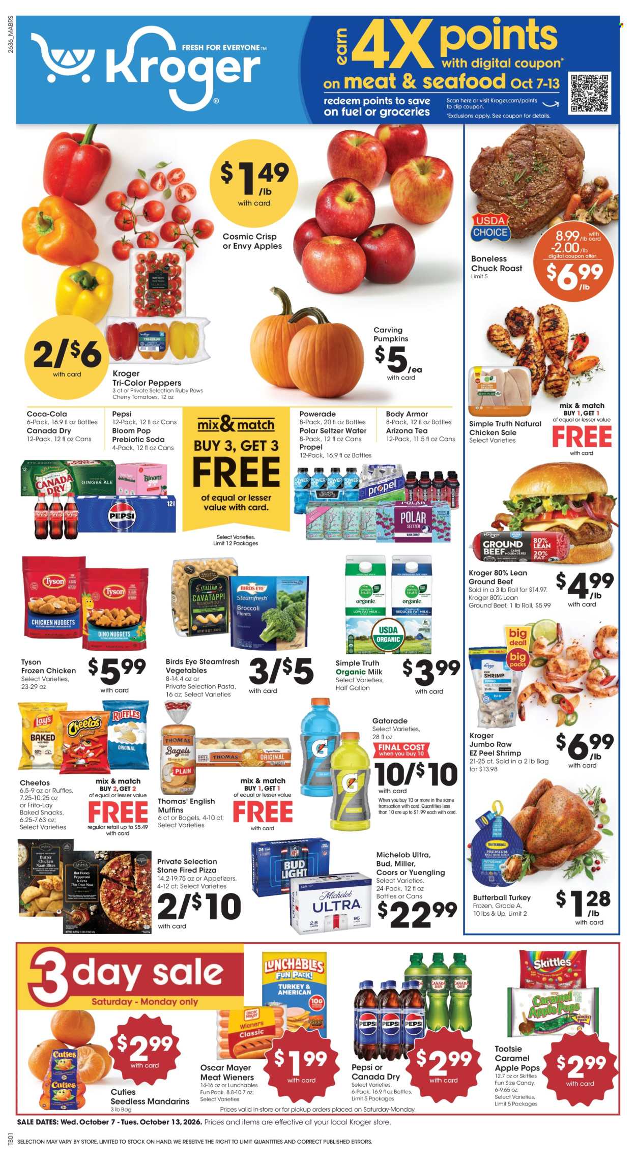 Kroger ad - 10/07/2026 - 10/13/2026. Page 1