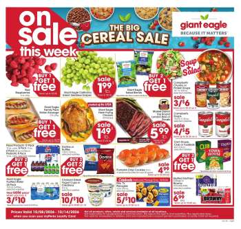 Giant Eagle Flyer - 10/08/2026 - 10/14/2026.