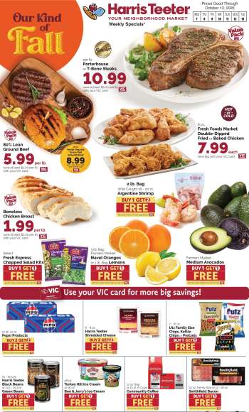 Harris Teeter Flyer - 10/07/2026 - 10/13/2026.