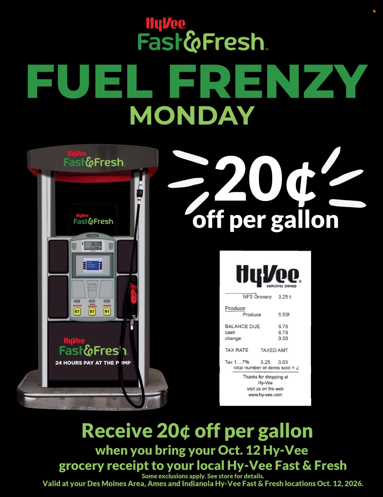 Hy-Vee ad - 10/12/2026 - 10/12/2026. Page 1