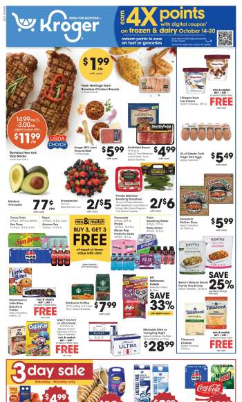 Kroger Flyer - 10/14/2026 - 10/20/2026.