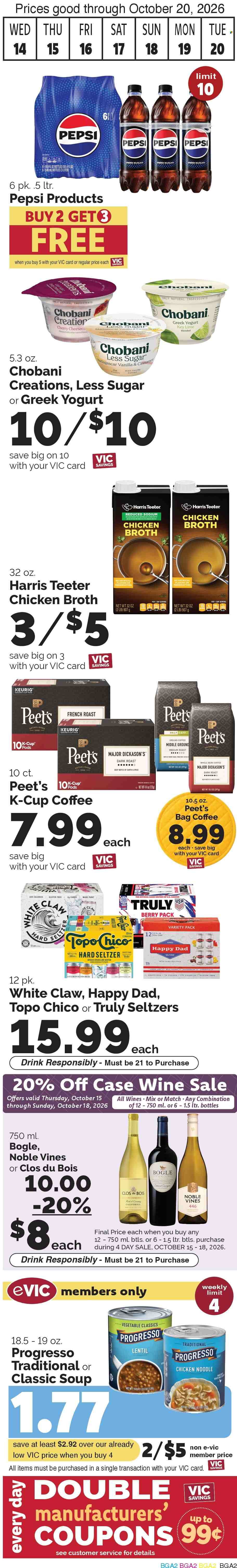 Harris Teeter ad - 10/14/2026 - 10/20/2026. Page 2