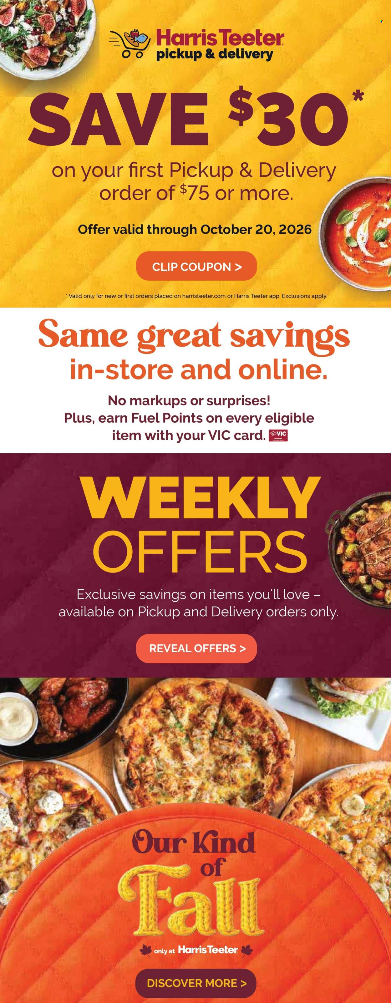 Harris Teeter ad - 10/14/2026 - 10/20/2026. Page 4