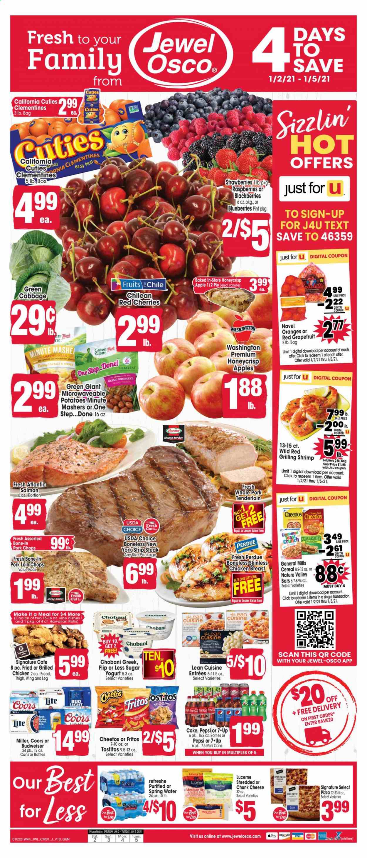 Jewel Osco ad - 01/02/2021 - 01/05/2021. Page 1
