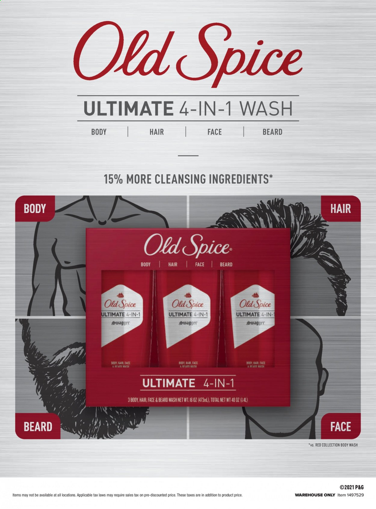 thumbnail - Costco Flyer - 01/01/2021 - 01/31/2021 - Sales products - body wash, Old Spice. Page 169.