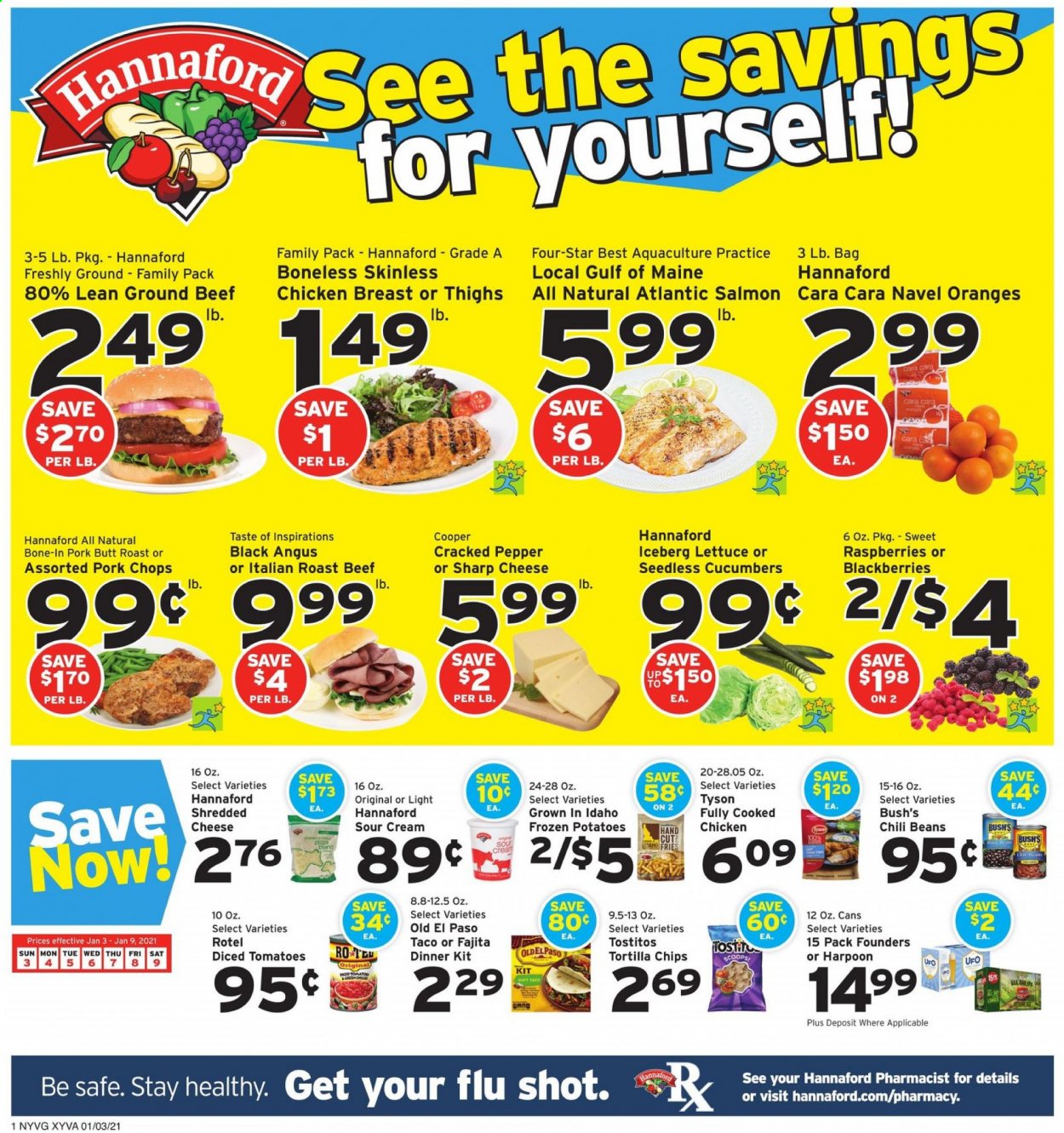 Hannaford ad - 01/03/2021 - 01/09/2021. Page 1