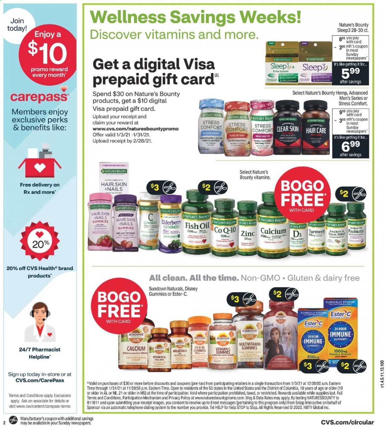 CVS Pharmacy ad - 01/03/2021 - 01/09/2021. Page 3