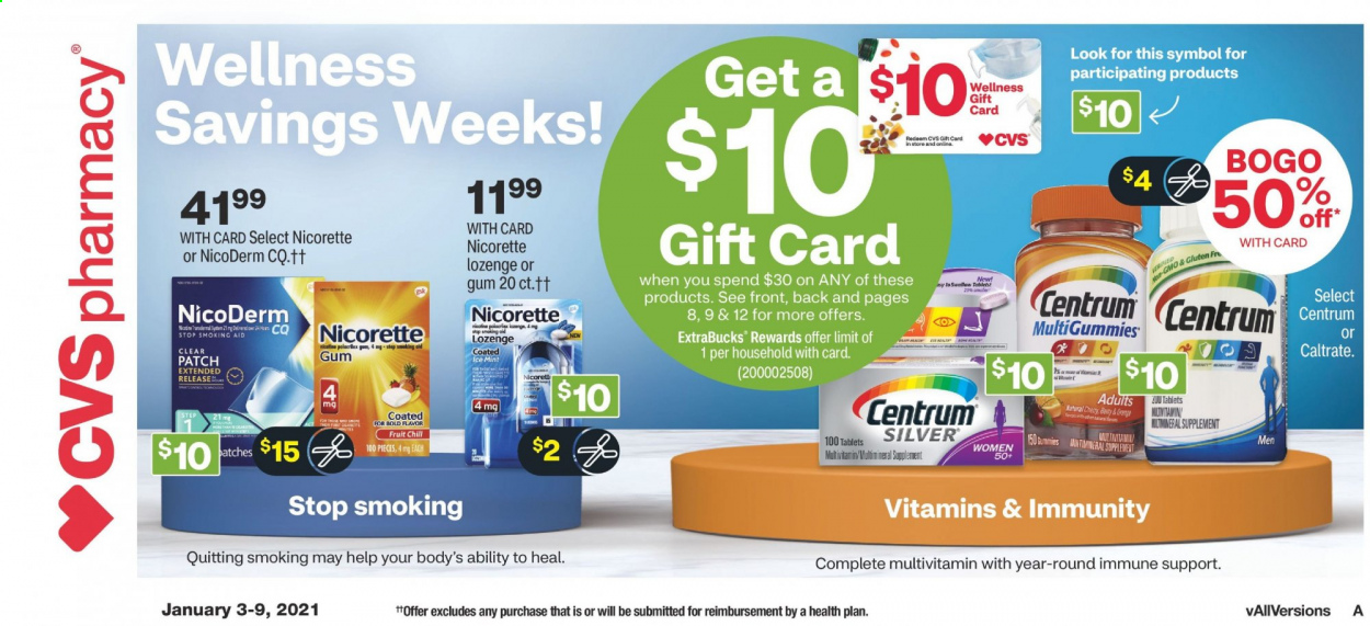 CVS Pharmacy ad - 01/03/2021 - 01/09/2021. Page 18